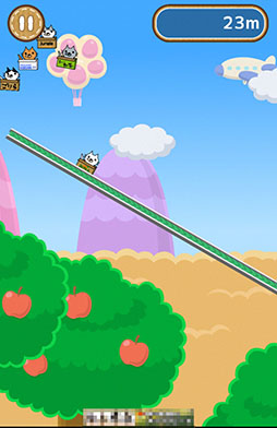 画像ギャラリー No.004のサムネイル画像 / 猫達の命運はプレイヤー次第。スマホ向けランニングゲーム「箱ねこスライダー」を紹介する「(ほぼ)日刊スマホゲーム通信」第790回