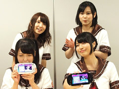 七森中☆ごらく部の皆さんが「ミラクルガールズフェスティバル」をプレイ。アニサマ2015出演直前に取材したインタビューの模様をお届け