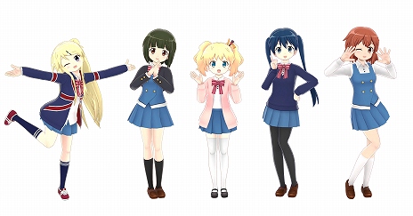 画像ギャラリー No.008のサムネイル画像 / 「ミラクルガールズフェスティバル」寺院から宇宙ステーションまで，個性豊かな6種類のステージが公開