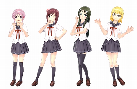 画像ギャラリー No.010のサムネイル画像 / 「ミラクルガールズフェスティバル」寺院から宇宙ステーションまで，個性豊かな6種類のステージが公開
