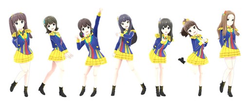 画像ギャラリー No.005のサムネイル画像 / 「MIRACLE GIRLS FESTIVAL」に登場する5作品のコスチュームを紹介。店舗別予約特典の一部も公開に