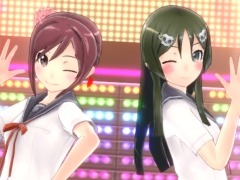 「ミラクルガールズフェスティバル」が本日発売。アニメ「GO！GO！575」のOPテーマ「コトバ・カラフル」のリズムゲームが遊べる体験版も配信に