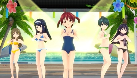 画像ギャラリー No.006のサムネイル画像 / 「ミラクルガールズフェスティバル」,DLC衣装「水着セット」を配信