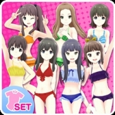画像ギャラリー No.003のサムネイル画像 / 「ミラクルガールズフェスティバル」，「ニャル子さんF」など3作品の「水着セット」が配信に