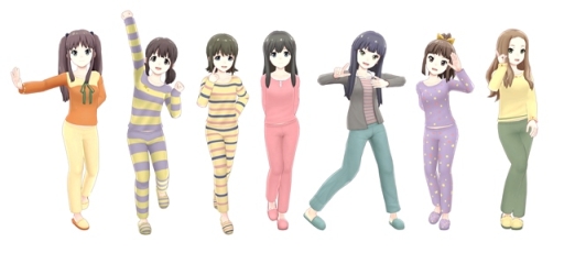 画像ギャラリー No.008のサムネイル画像 / 「ミラクルガールズフェスティバル」のDLCコスチューム第3弾が配信に