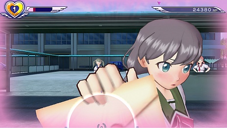 画像ギャラリー No.012のサムネイル画像 / 「ぎゃる☆がん だぶるぴーす」がPS4/PS Vita向けに2015年夏の発売決定。パワーアップした眼力で“障害物”などの透視が可能に