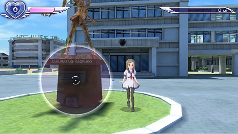 画像ギャラリー No.019のサムネイル画像 / 「ぎゃる☆がん だぶるぴーす」がPS4/PS Vita向けに2015年夏の発売決定。パワーアップした眼力で“障害物”などの透視が可能に