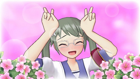 画像ギャラリー No.029のサムネイル画像 / 「ぎゃる☆がん だぶるぴーす」がPS4/PS Vita向けに2015年夏の発売決定。パワーアップした眼力で“障害物”などの透視が可能に