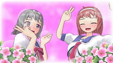 画像ギャラリー No.031のサムネイル画像 / 「ぎゃる☆がん だぶるぴーす」がPS4/PS Vita向けに2015年夏の発売決定。パワーアップした眼力で“障害物”などの透視が可能に