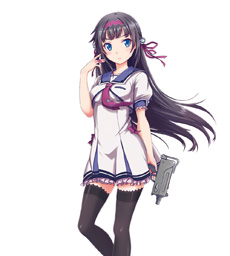 画像ギャラリー No.034のサムネイル画像 / 「ぎゃる☆がん だぶるぴーす」がPS4/PS Vita向けに2015年夏の発売決定。パワーアップした眼力で“障害物”などの透視が可能に