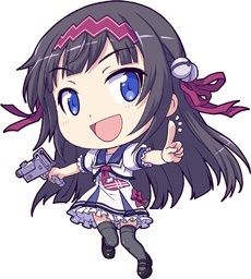 画像ギャラリー No.035のサムネイル画像 / 「ぎゃる☆がん だぶるぴーす」がPS4/PS Vita向けに2015年夏の発売決定。パワーアップした眼力で“障害物”などの透視が可能に