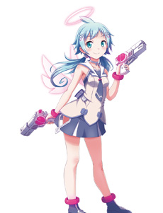 画像ギャラリー No.046のサムネイル画像 / 「ぎゃる☆がん だぶるぴーす」がPS4/PS Vita向けに2015年夏の発売決定。パワーアップした眼力で“障害物”などの透視が可能に