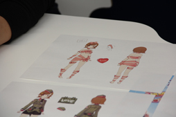 画像ギャラリー No.025のサムネイル画像 / 「ぎゃる☆がん だぶるぴーす」下着デザイン選考会に潜入してみた。誕生秘話を聞いたインタビューも掲載