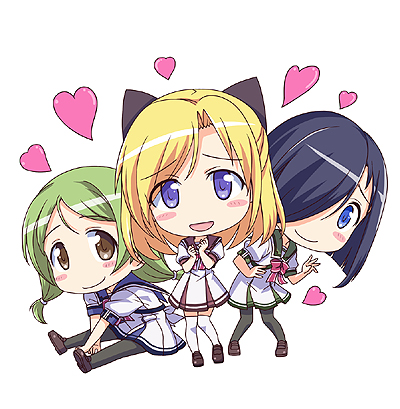 画像ギャラリー No.011のサムネイル画像 / 「ぎゃる☆がん だぶるぴーす」，登場する一般女子の声優が一挙公開。PS4版/PS Vita版の細かい違いも明らかに