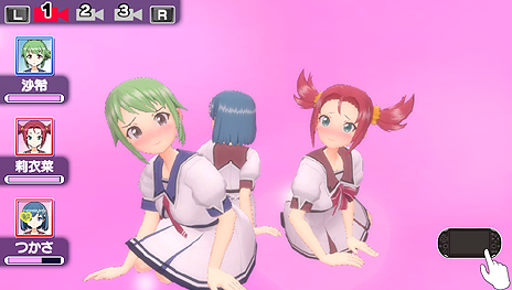 画像ギャラリー No.012のサムネイル画像 / 「ぎゃる☆がん だぶるぴーす」，登場する一般女子の声優が一挙公開。PS4版/PS Vita版の細かい違いも明らかに