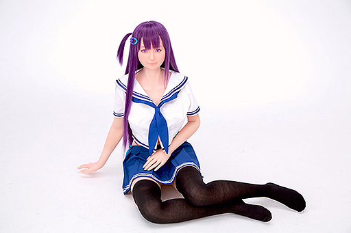 画像ギャラリー No.002のサムネイル画像 / オリエント工業と自由廊のコラボで「VALKYRIE DRIVE」メインキャラ・神楽坂倫花のリアル等身大ドール<LINK A DOLL>が誕生