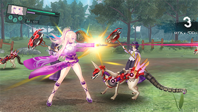 画像ギャラリー No.018のサムネイル画像 / 「VALKYRIE DRIVE -BHIKKHUNI-」，進化する武器（アーム）の詳細が明らかに。少女達が駆使する武器も一挙公開