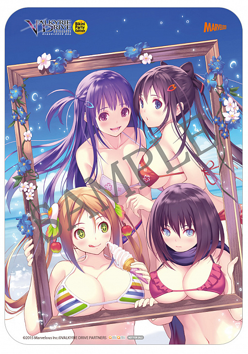 画像ギャラリー No.003のサムネイル画像 / 「VALKYRIE DRIVE -BHIKKHUNI- Bikini Party Edition」の店舗別特典が公開