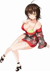 画像ギャラリー No.004のサムネイル画像 / 「VALKYRIE DRIVE -SIREN-」レイドイベント「ビキニ浴衣でぎゅ〜♪」を開催