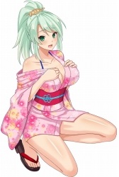 画像ギャラリー No.006のサムネイル画像 / 「VALKYRIE DRIVE -SIREN-」レイドイベント「ビキニ浴衣でぎゅ〜♪」を開催