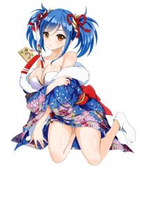 画像ギャラリー No.001のサムネイル画像 / 「VALKYRIE DRIVE -SIREN-」，レイドイベント「ビキニ晴れ着DEハッピ〜ニュ〜イヤ〜♪」が開催