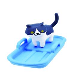 画像ギャラリー No.004のサムネイル画像 / 「ねこあつめ」の世界をリアルに再現できるフィギュア「つくえのうえでねこあつめ5」が12月22日に発売。全種セットが当たる記念キャンペーンも