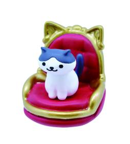 画像ギャラリー No.006のサムネイル画像 / 「ねこあつめ」の世界をリアルに再現できるフィギュア「つくえのうえでねこあつめ5」が12月22日に発売。全種セットが当たる記念キャンペーンも