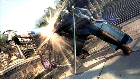 画像ギャラリー No.003のサムネイル画像 / 「DEVIL MAY CRY 4 Special Edition」，ダンテの兄・バージルの戦闘スタイルや「魔人モード」の詳細が公開。日本語吹替声優による対談映像も