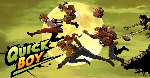 画像ギャラリー No.001のサムネイル画像 / ネットマーブル,ランアクションゲーム「Quickboy」をiOS/Android端末向けに4月中に配信