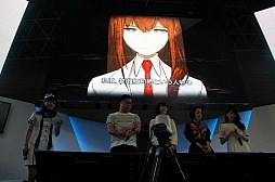 画像ギャラリー No.005のサムネイル画像 / ［TGS 2015］オープニング映像が初披露。出演声優やプロデューサーによるトークショーも行われた「STEINS;GATE 0」のステージをレポート