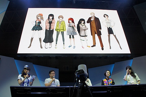 画像ギャラリー No.009のサムネイル画像 / ［TGS 2015］オープニング映像が初披露。出演声優やプロデューサーによるトークショーも行われた「STEINS;GATE 0」のステージをレポート