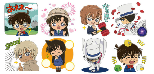画像ギャラリー No.002のサムネイル画像 / 「LINE バブル2」と「名探偵コナン」のコラボが開催。安室透などが登場