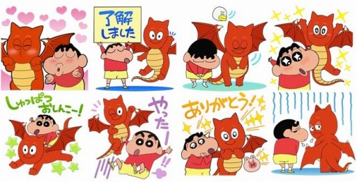 画像ギャラリー No.010のサムネイル画像 / 「LINE バブル2」が「クレヨンしんちゃん」とのコラボを本日より開始