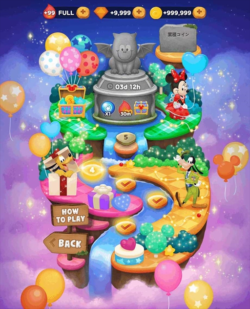 画像ギャラリー No.013のサムネイル画像 / 「LINE バブル2」で「ミッキー&フレンズ」のイベントが開催に。ミッキーやミニー,ドナルドダックが登場