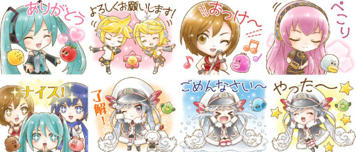画像ギャラリー No.002のサムネイル画像 / 「LINE バブル2」と初音ミクのコラボ開始。「雪ミク2022(SS)」が登場