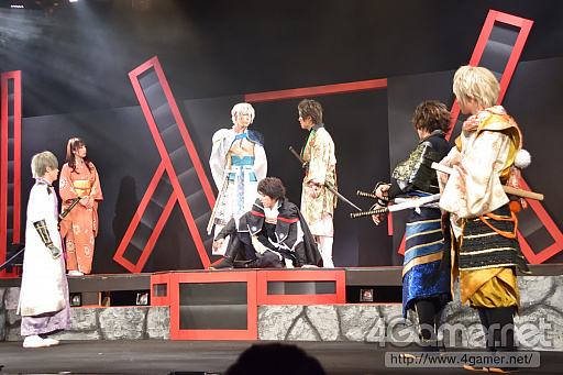 画像ギャラリー No.018のサムネイル画像 / 舞台「イケメン戦国 THE STAGE〜真田幸村編〜」のゲネプロをレポート。東京銀座ベイホテルとのコラボ企画の様子も合わせてお届け