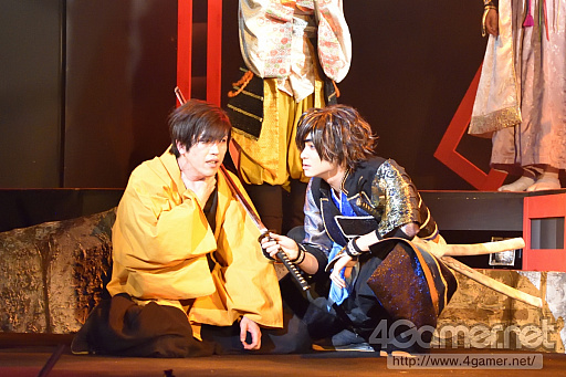 画像ギャラリー No.029のサムネイル画像 / 舞台「イケメン戦国 THE STAGE〜真田幸村編〜」のゲネプロをレポート。東京銀座ベイホテルとのコラボ企画の様子も合わせてお届け