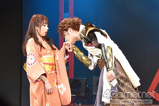 画像ギャラリー No.032のサムネイル画像 / 舞台「イケメン戦国 THE STAGE〜真田幸村編〜」のゲネプロをレポート。東京銀座ベイホテルとのコラボ企画の様子も合わせてお届け