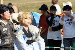 画像ギャラリー No.054のサムネイル画像 / イケメン武将たちとふたり旅気分が楽しめる「イケメン戦国」×山梨県笛吹市コラボ＆大迫力の川中島合戦戦国絵巻レポート