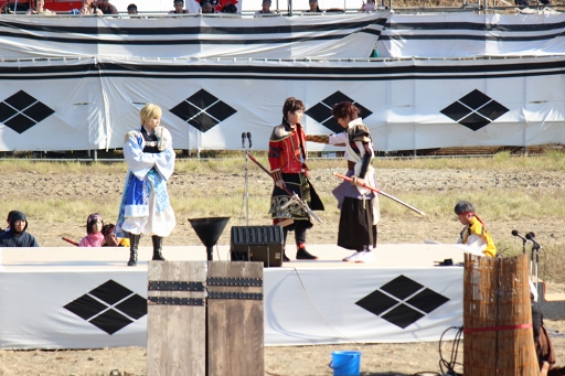 画像ギャラリー No.065のサムネイル画像 / イケメン武将たちとふたり旅気分が楽しめる「イケメン戦国」×山梨県笛吹市コラボ&大迫力の川中島合戦戦国絵巻レポート