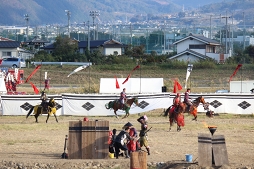 画像ギャラリー No.072のサムネイル画像 / イケメン武将たちとふたり旅気分が楽しめる「イケメン戦国」×山梨県笛吹市コラボ＆大迫力の川中島合戦戦国絵巻レポート