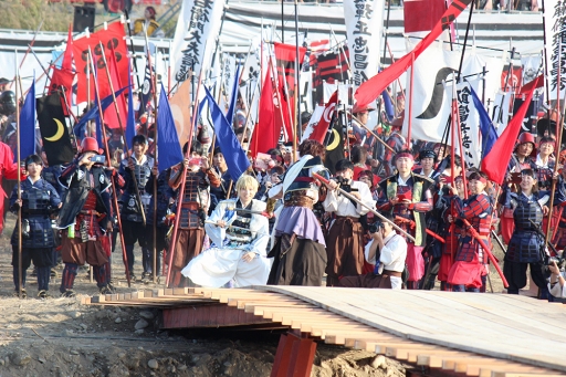 画像ギャラリー No.075のサムネイル画像 / イケメン武将たちとふたり旅気分が楽しめる「イケメン戦国」×山梨県笛吹市コラボ＆大迫力の川中島合戦戦国絵巻レポート