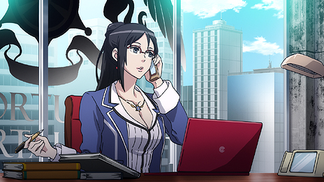 画像ギャラリー No.006のサムネイル画像 / 「幻影異聞録♯FE」,主人公達が所属する芸能事務所の社長・志摩崎舞子(CV:小清水亜美)のキャラ紹介映像が公開