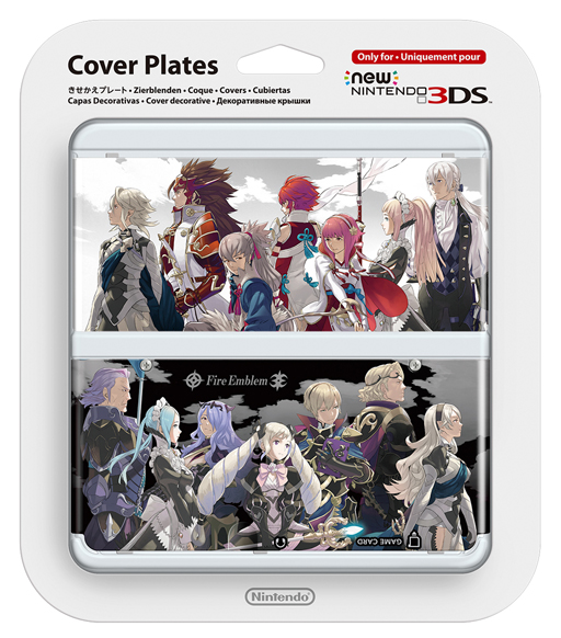 画像ギャラリー No.005のサムネイル画像 / 「ファイアーエムブレムif」をテーマにした「きせかえプレート」が6月25日に発売。Newニンテンドー3DS本体とのセットも登場