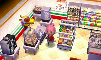 画像ギャラリー No.005のサムネイル画像 / 3DS「どうぶつの森 ハッピーホームデザイナー」，セブン‐イレブンおよび「モンスターハンター」のコラボキャラ/アイテム配信が決定