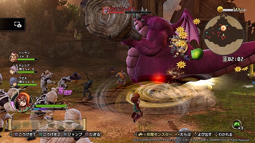 画像ギャラリー No.013のサムネイル画像 / 「ドラゴンクエストヒーローズII」のプレミアム体験会が開催。新キャラやマルチプレイの感触を,最新情報とともにお届け