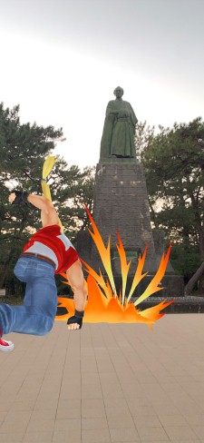 画像ギャラリー No.005のサムネイル画像 / DeNA Games Tokyo，“餓狼伝説×高知県 ARフォトラリーキャンペーン”を本日より開催