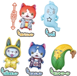 画像ギャラリー No.002のサムネイル画像 / 「妖怪ウォッチ」がすかいらーくの展開する4ブランドとコラボ。グッズが当たるラッキーセット登場