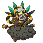 画像ギャラリー No.190のサムネイル画像 / 妖怪達が武将に変身！ 「妖怪三国志」のゲーム内容を一挙紹介。ジバニャンやコマさん，USAピョン達が三つ巴の戦いを繰り広げる