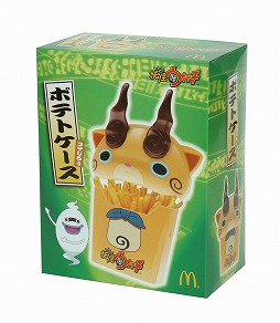 画像ギャラリー No.007のサムネイル画像 / マクドナルド,「妖怪ウォッチ」デザインのポテトケースを8月7日より販売
